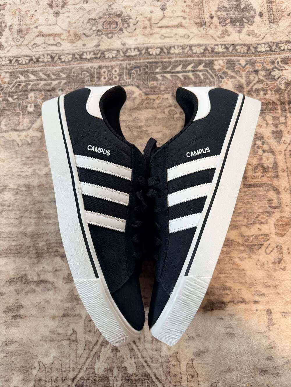 Adidas Originals Campus - Black/White - Sz 12 Men - Picture 3 of 10